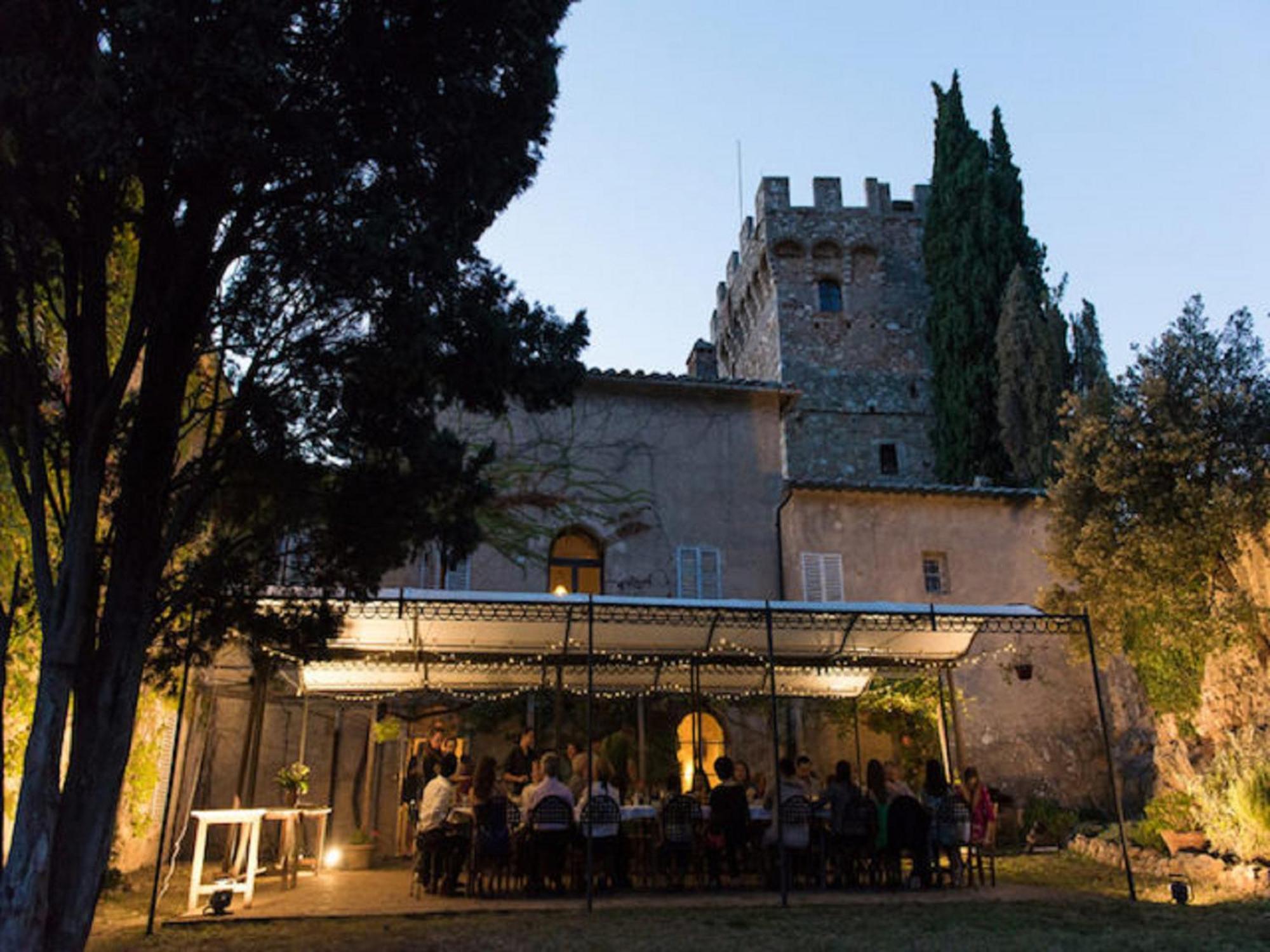 Tenuta Di Spannocchia Villa Rosia Eksteriør bilde