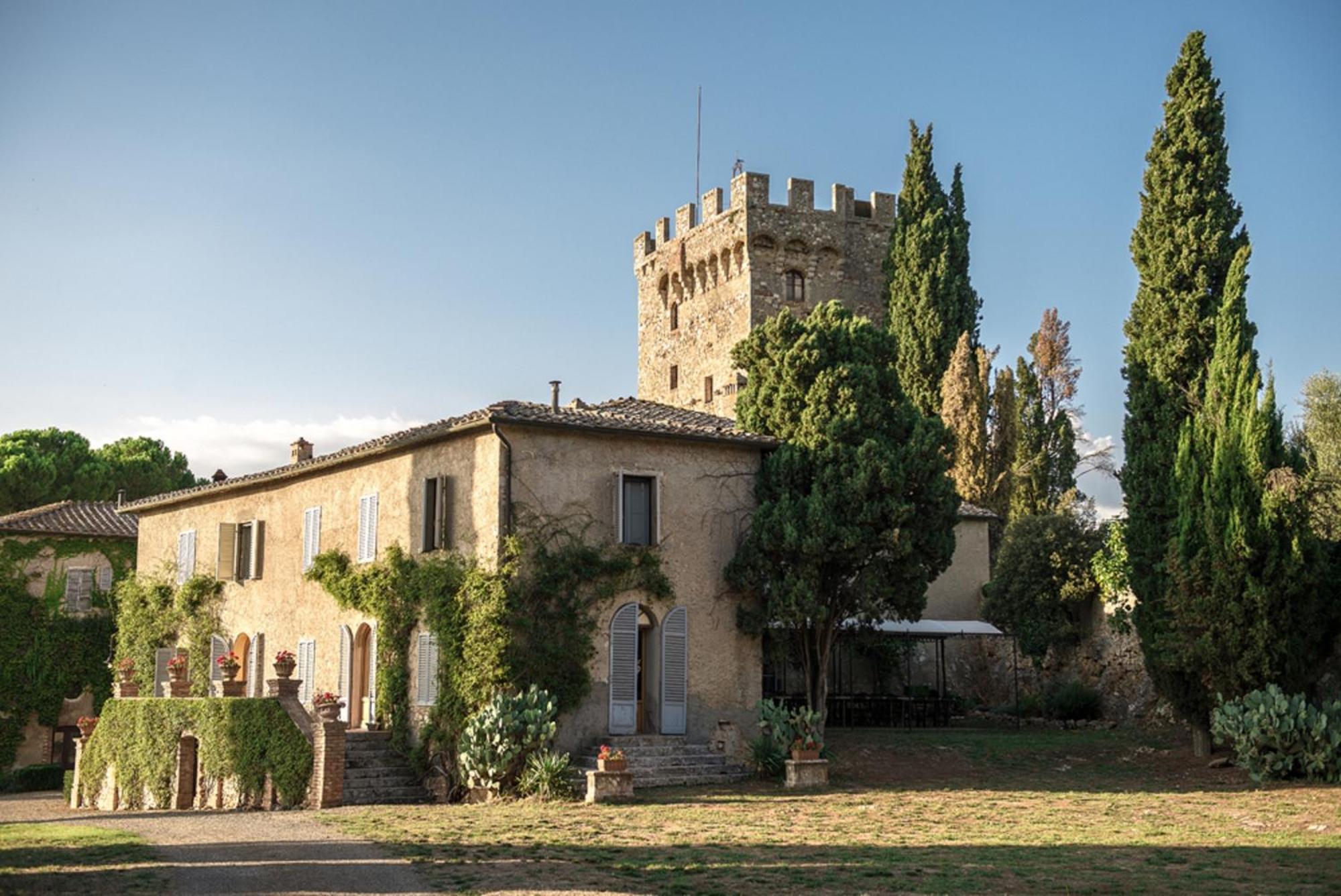 Tenuta Di Spannocchia Villa Rosia Eksteriør bilde