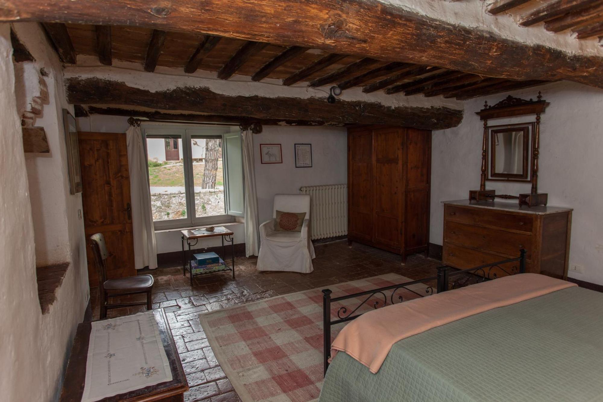 Tenuta Di Spannocchia Rosia Rom bilde