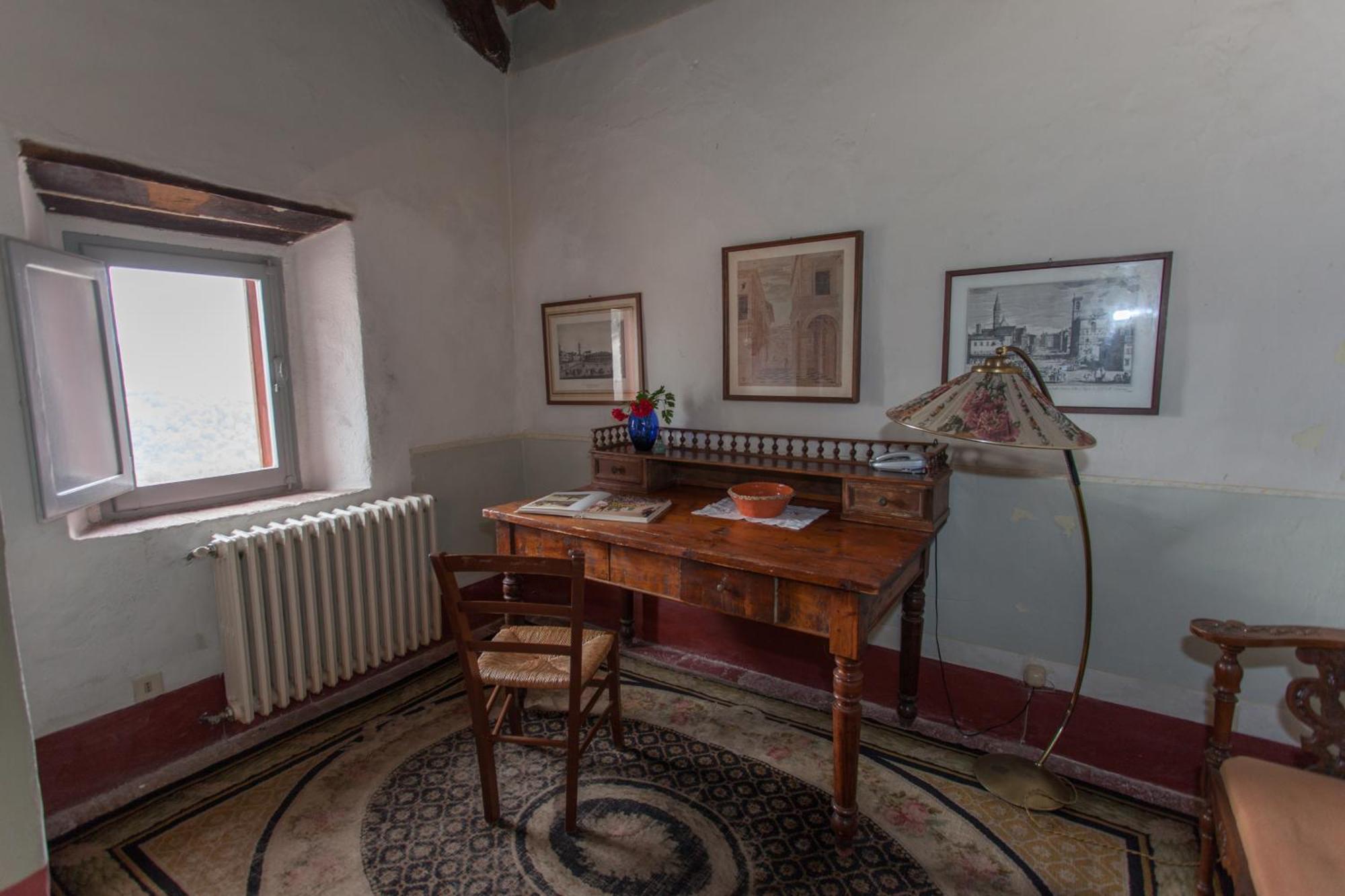 Tenuta Di Spannocchia Rosia Rom bilde