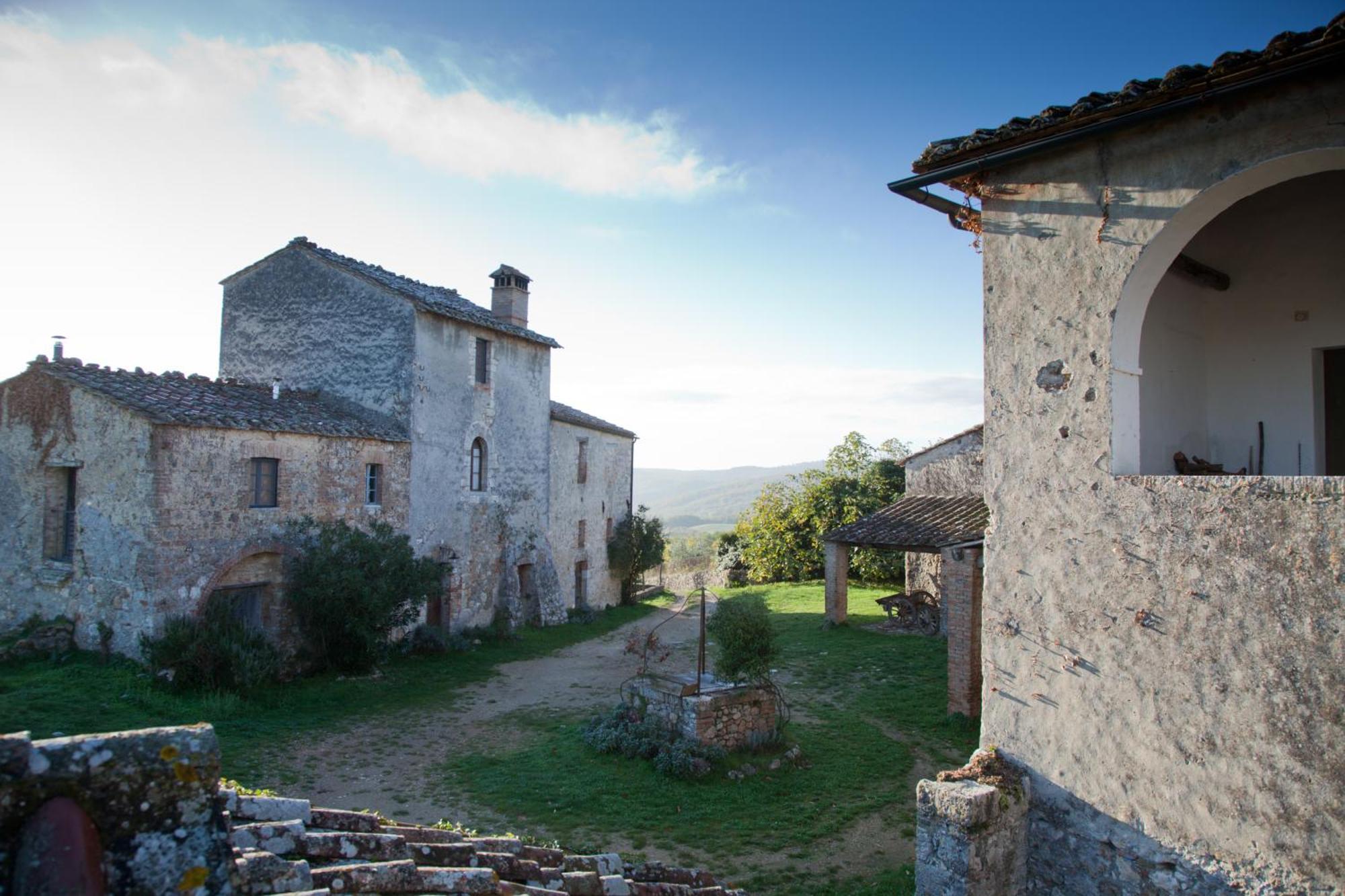 Tenuta Di Spannocchia Villa Rosia Eksteriør bilde