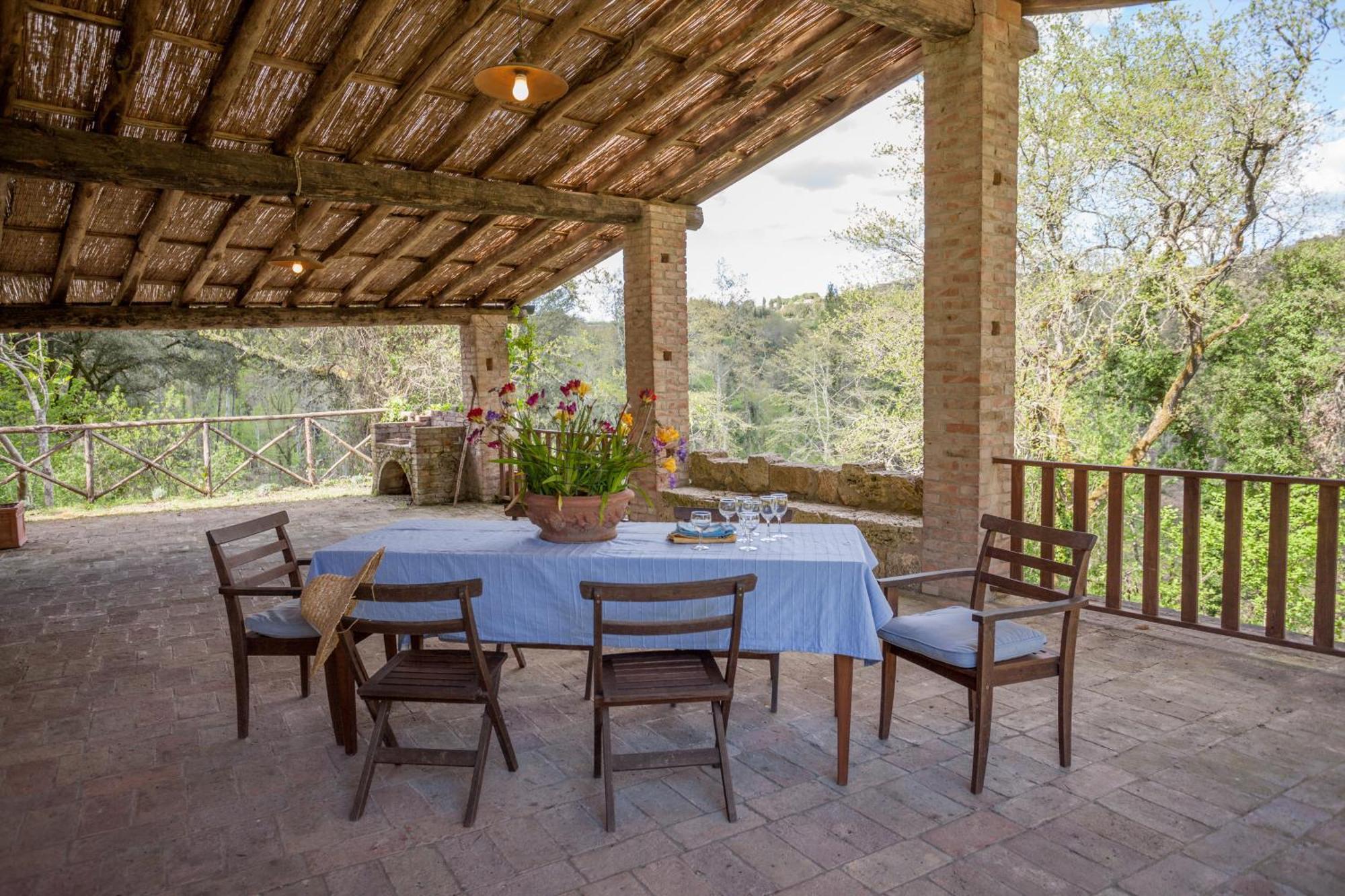 Tenuta Di Spannocchia Rosia Eksteriør bilde