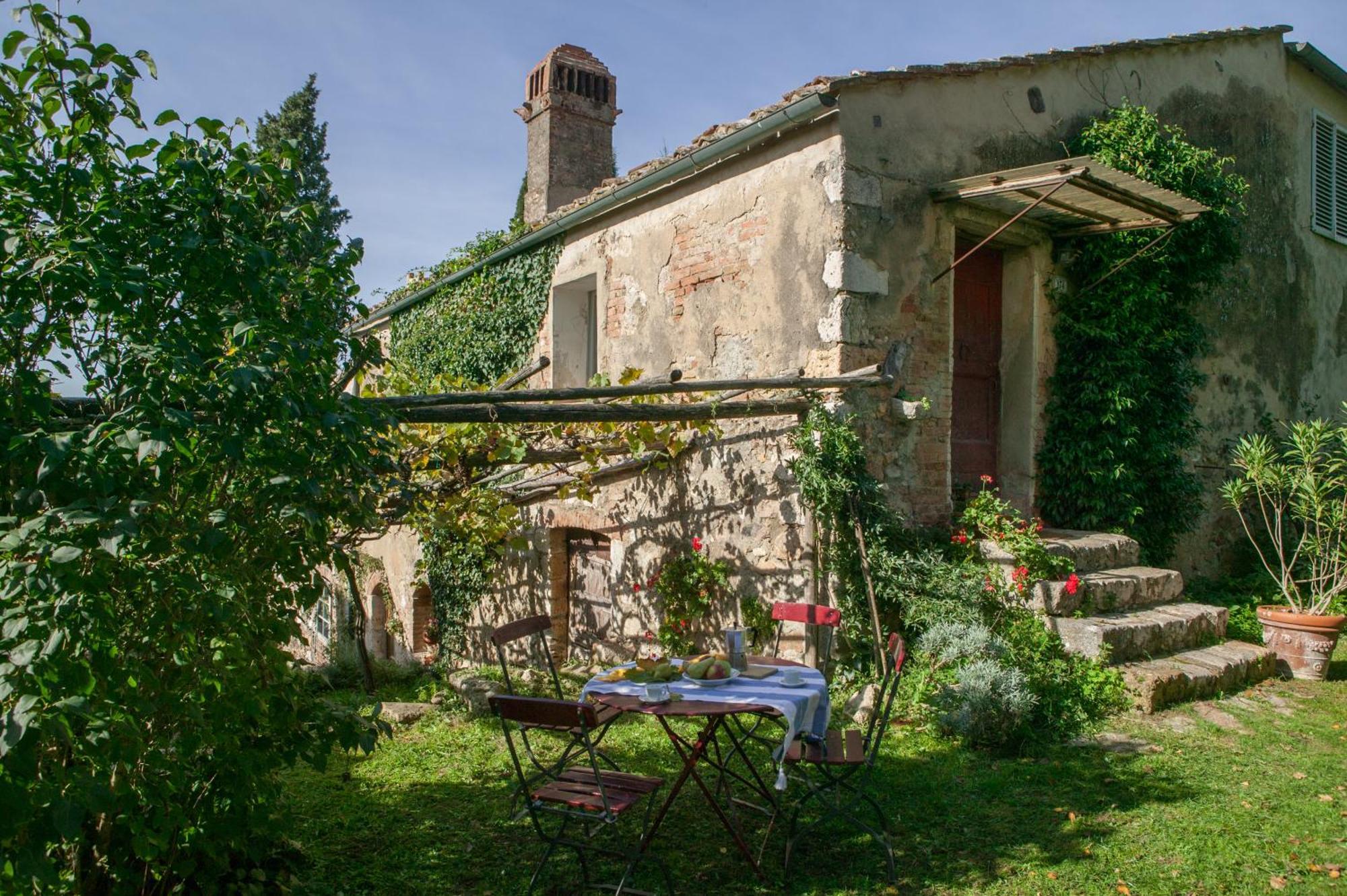 Tenuta Di Spannocchia Villa Rosia Eksteriør bilde