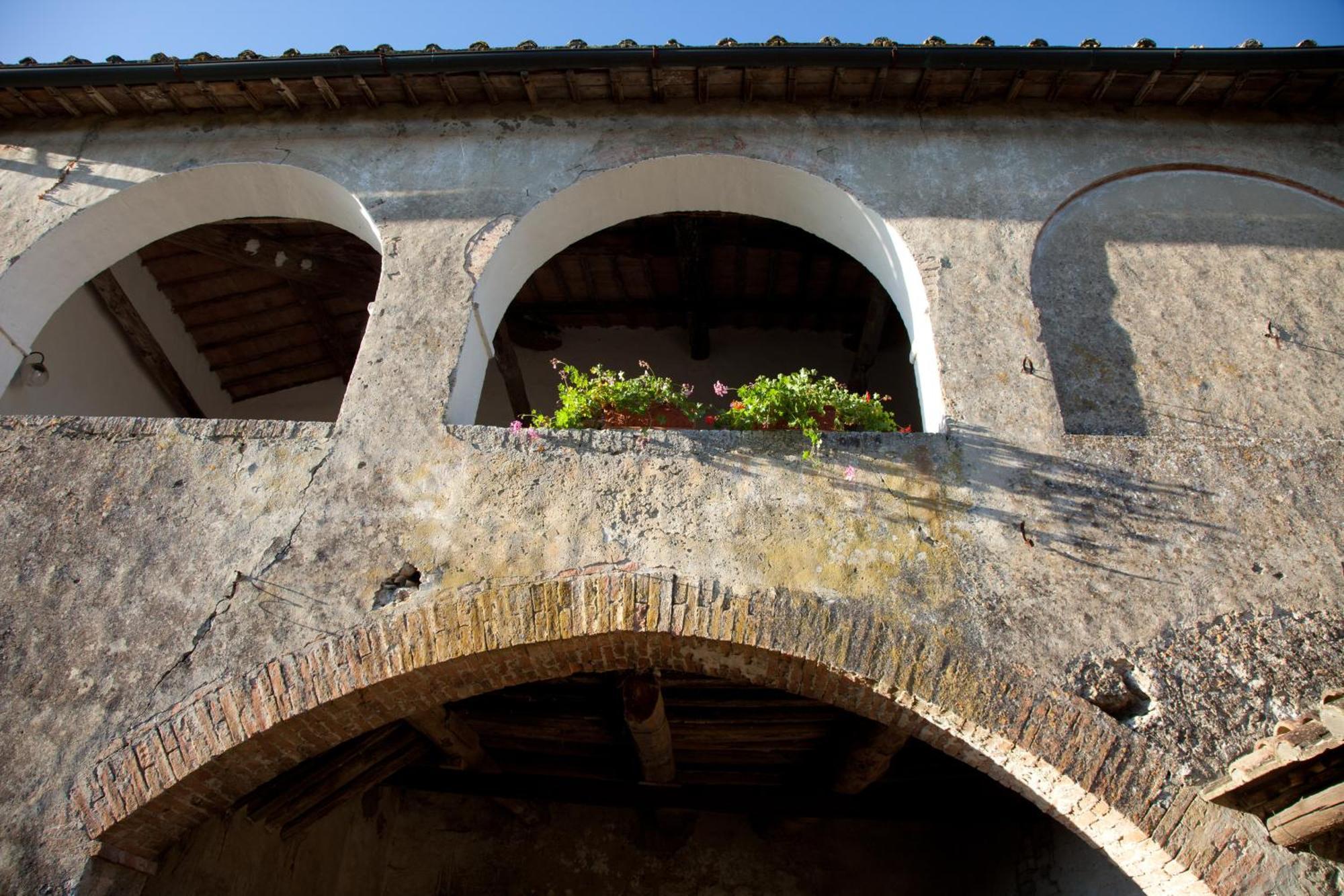 Tenuta Di Spannocchia Villa Rosia Eksteriør bilde