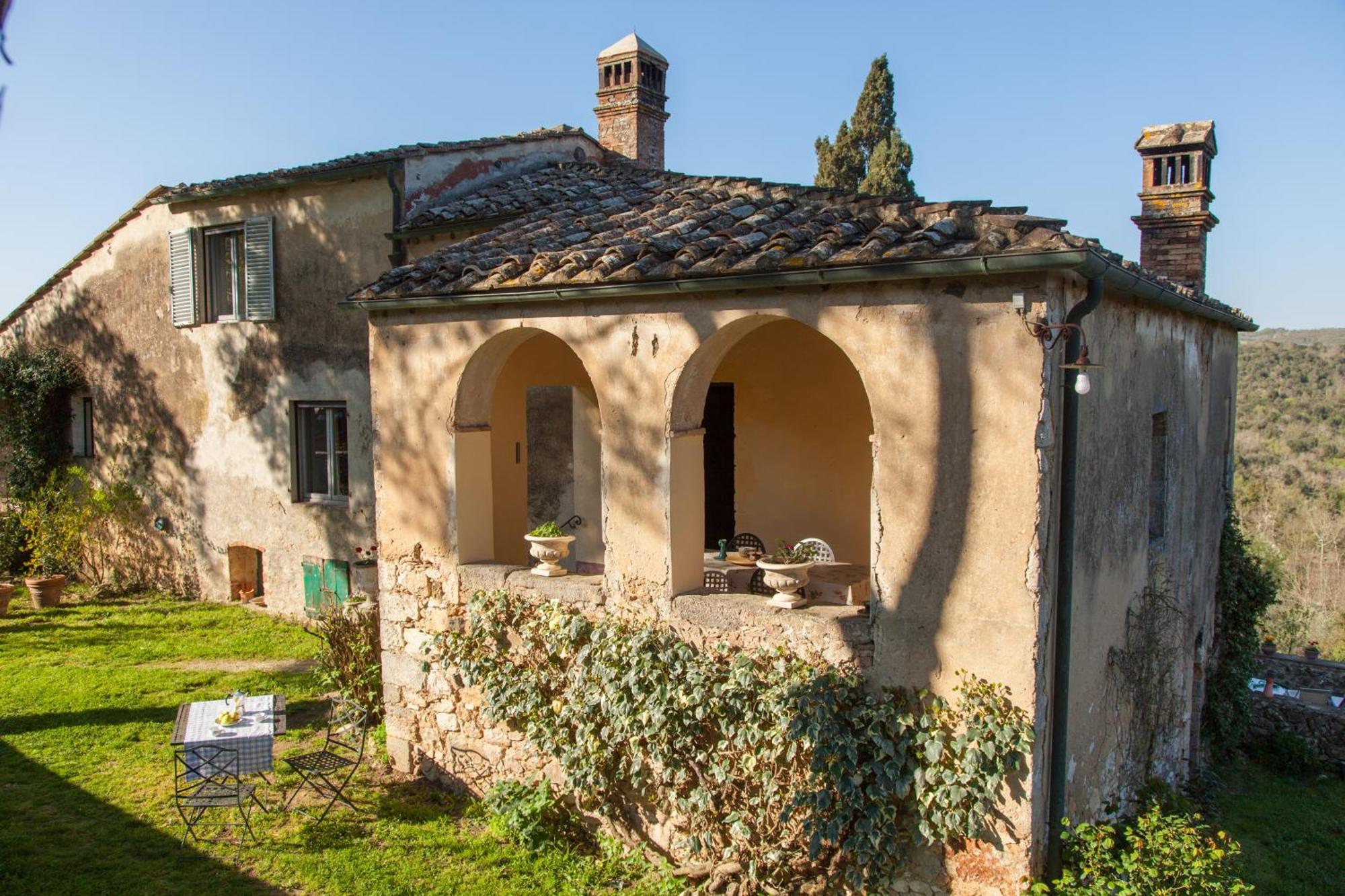 Tenuta Di Spannocchia Rosia Eksteriør bilde