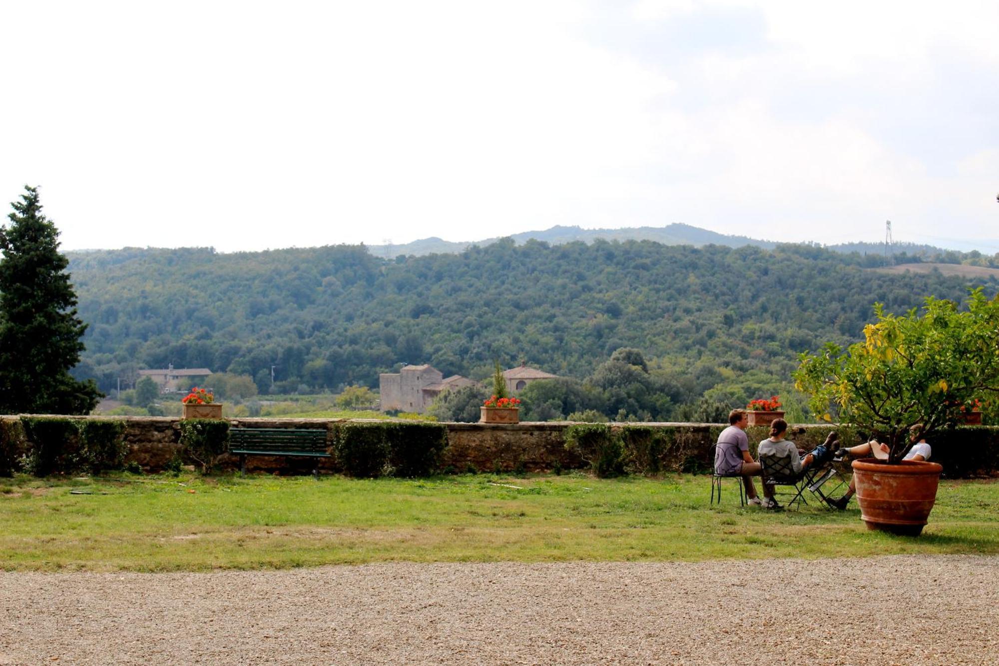 Tenuta Di Spannocchia Villa Rosia Eksteriør bilde