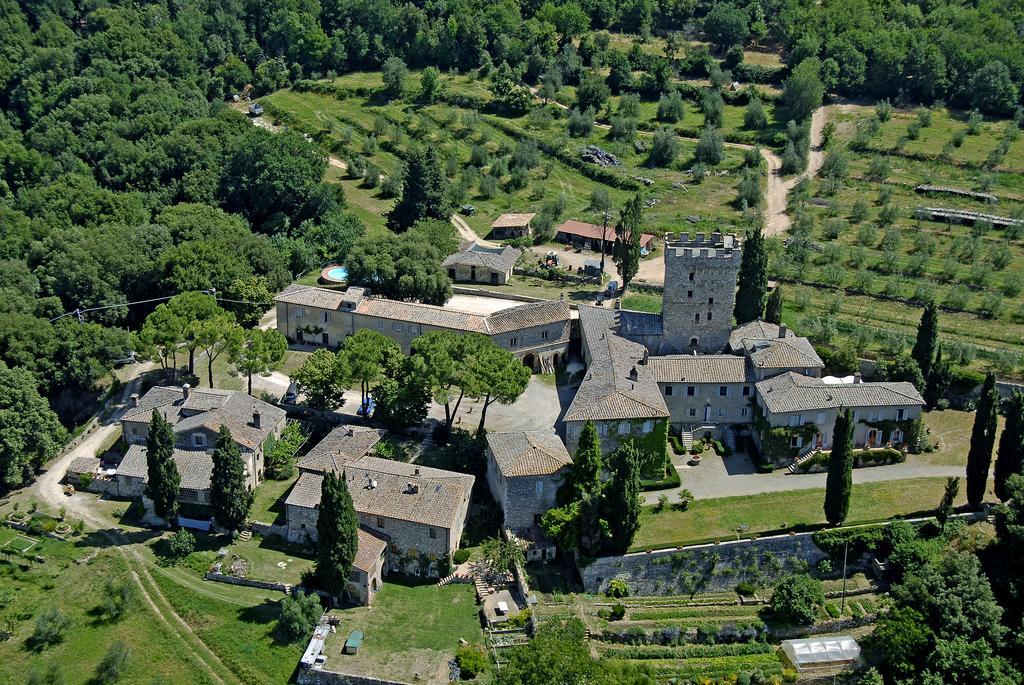 Tenuta Di Spannocchia Villa Rosia Eksteriør bilde